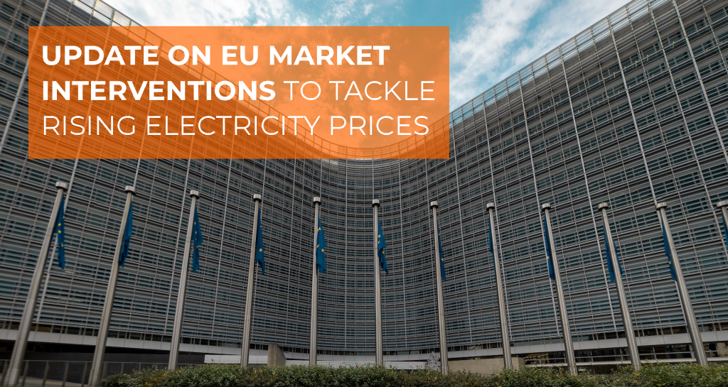Update on EU Market Interventions to Tackle Rising Electricity Prices