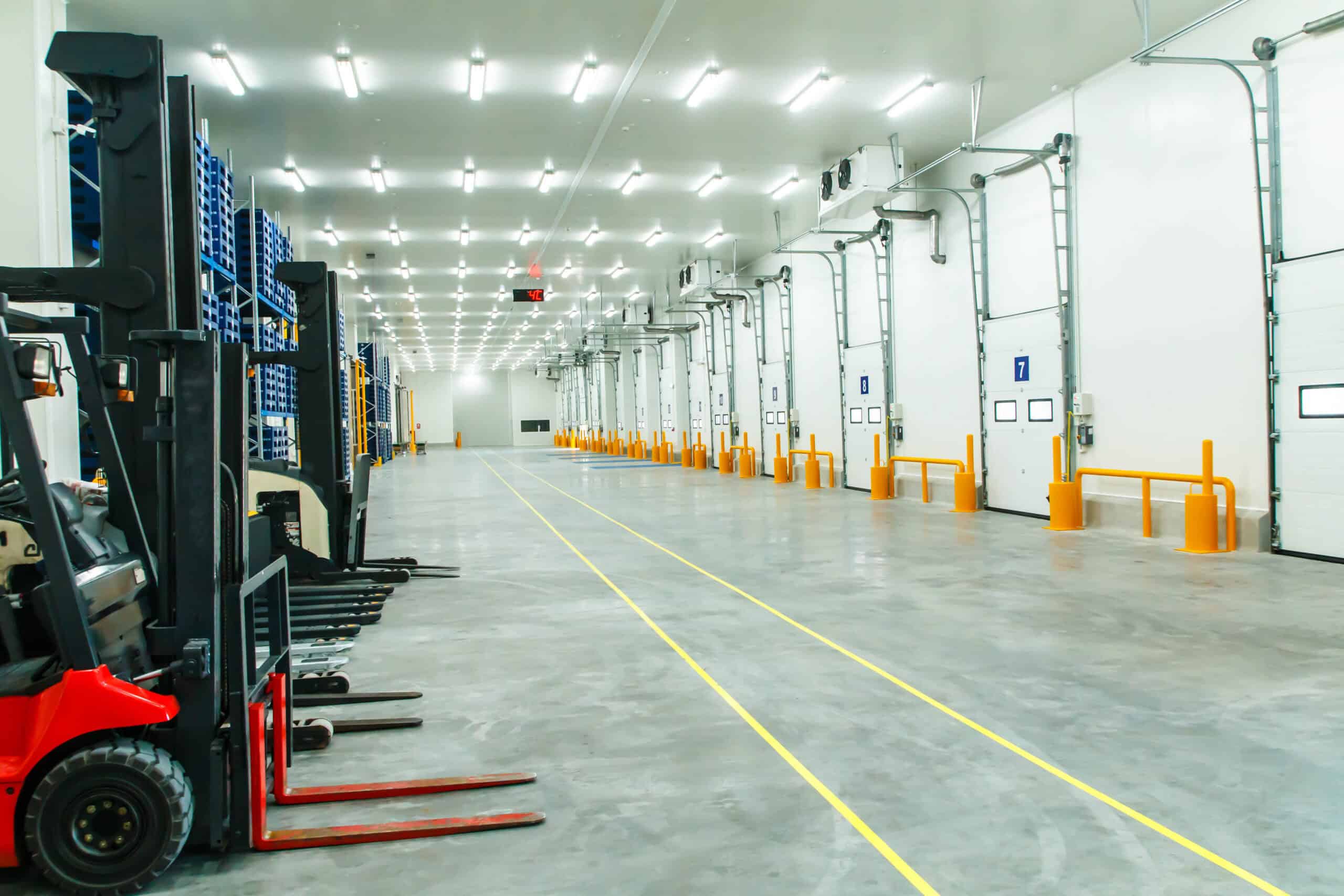 Warehouse freezer